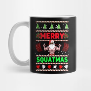 Santa Merry Squatmas Mug